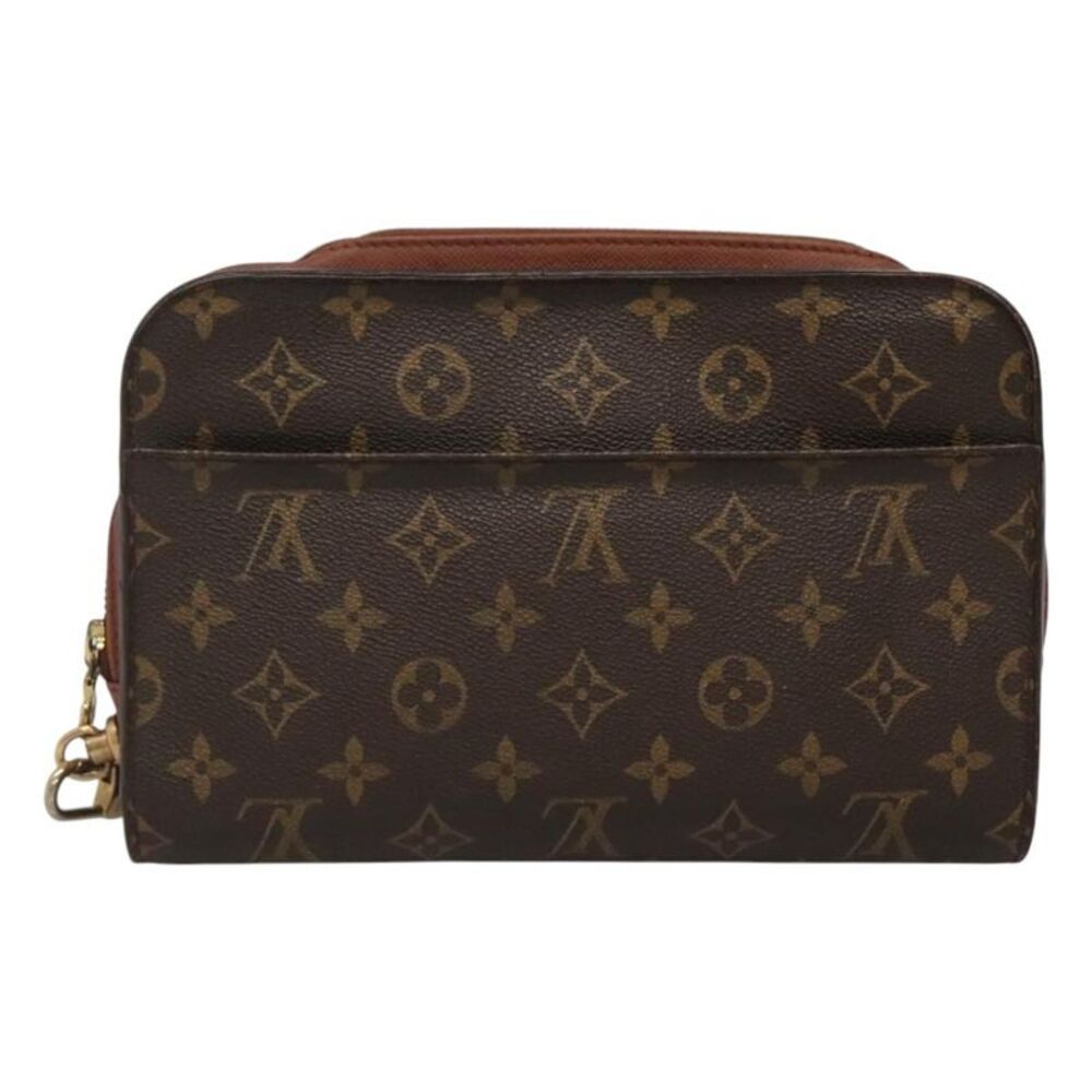 Louis Vuitton Orsay Brown Canvas Clutch Bag (Pre-Owned) - Picture 2 of 16